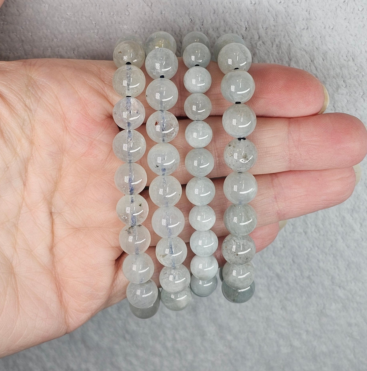 Aquamarine Bracelet - 8mm