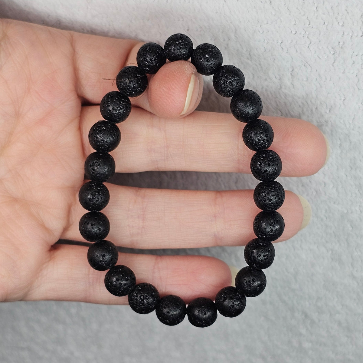 Lava Rock Bracelet - 8mm