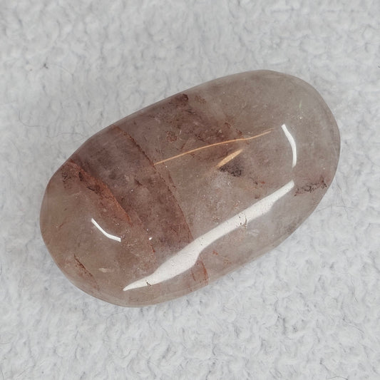 Hematite Quartz (Fire Quartz) Palm Stones