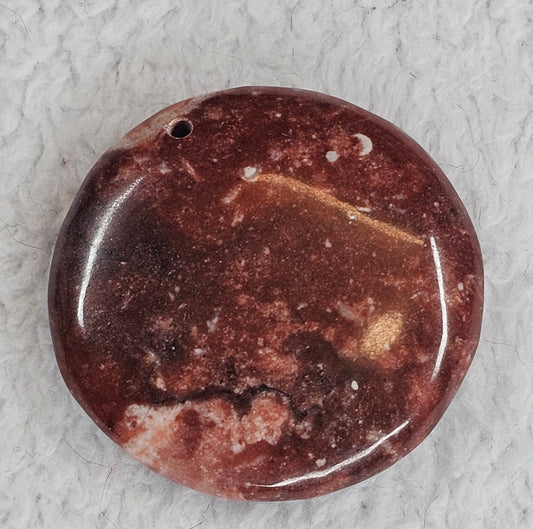 Red Porphyry Focal Pendant