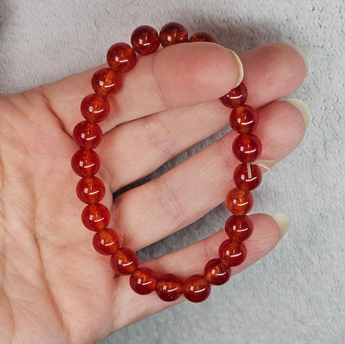 Carnelian Bracelet - 8mm