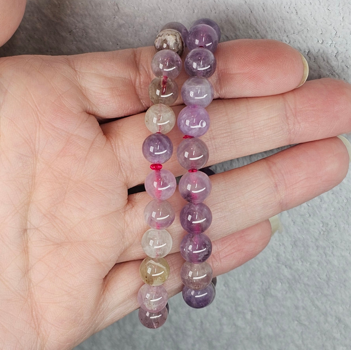 Amethyst Bracelet - 8mm