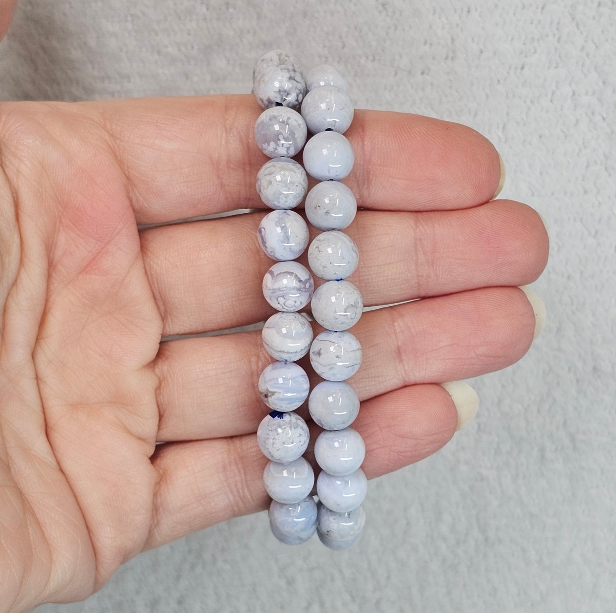 Blue Lace Agate Bracelet