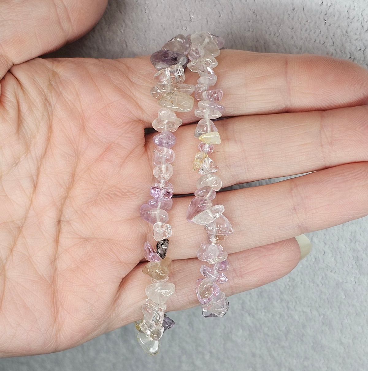 Ametrine Chip Bracelet
