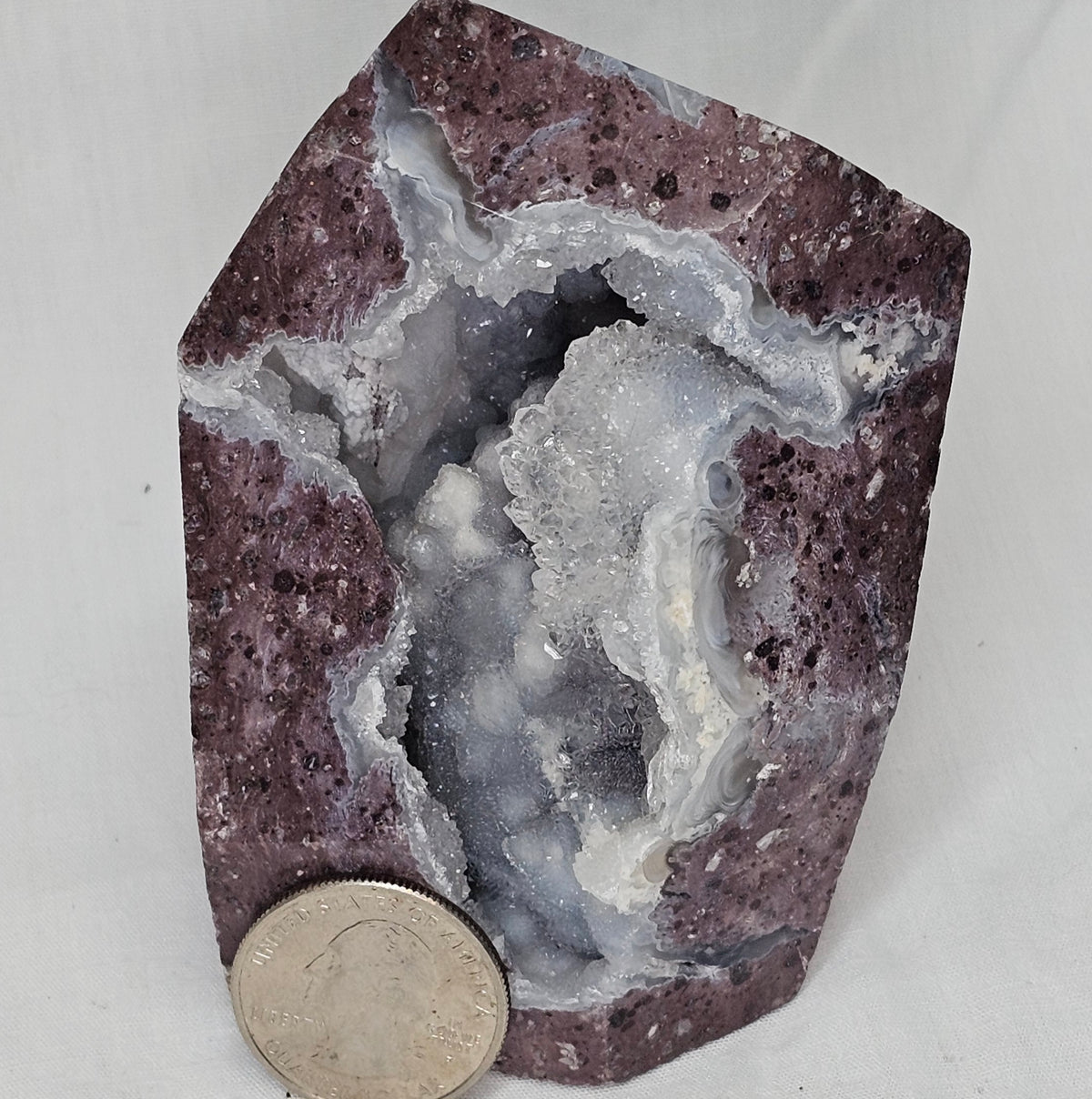 UV Reactive Mexican Chalcedony Geodes