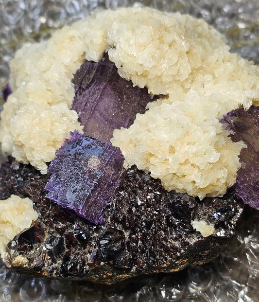 Elmwood Mine Fluorite, Sphalerite & Barite 💜 Tennessee, USA