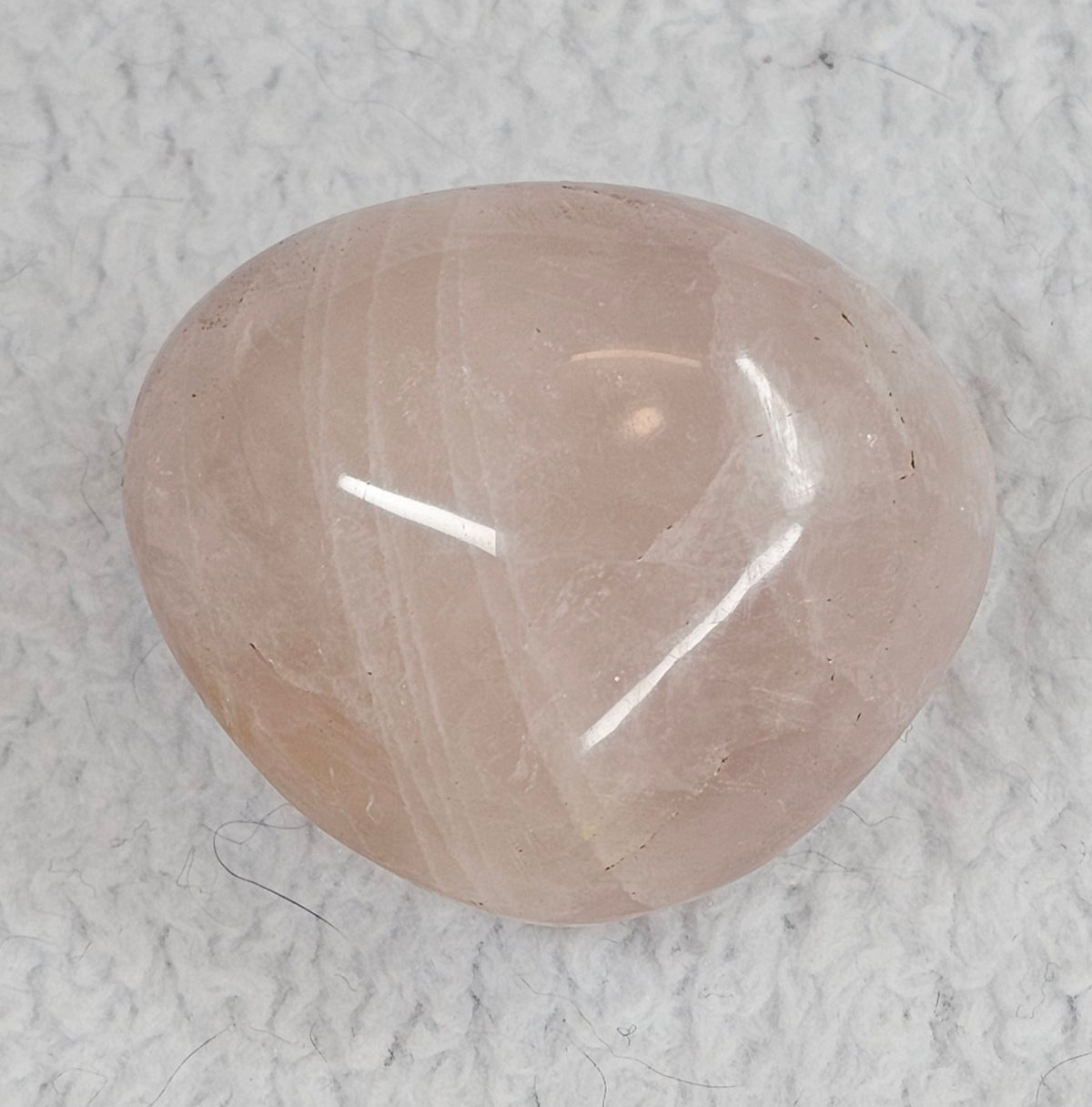 Rose Quartz Palm Stones B92