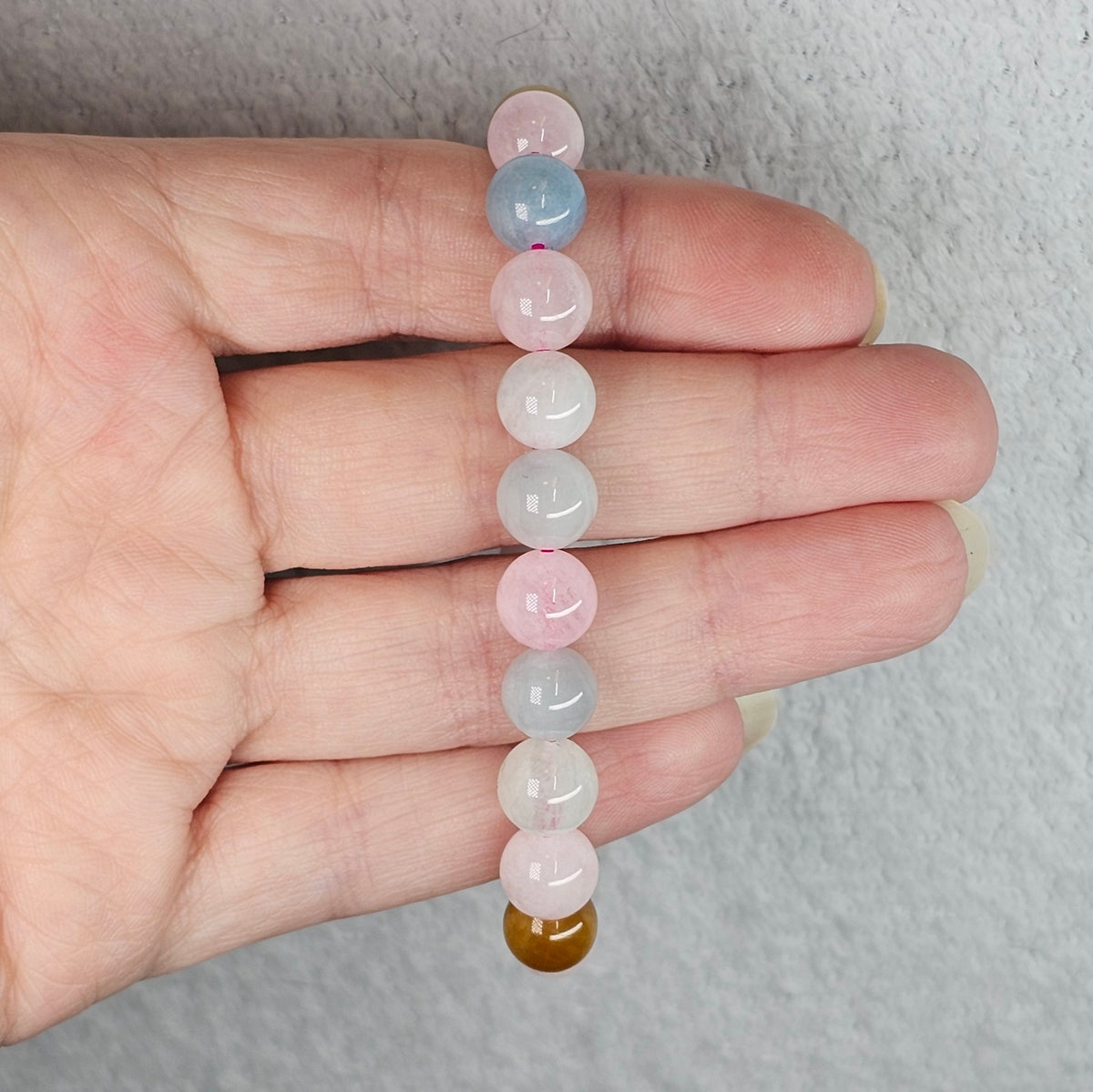 Morganite Bracelet - 8mm