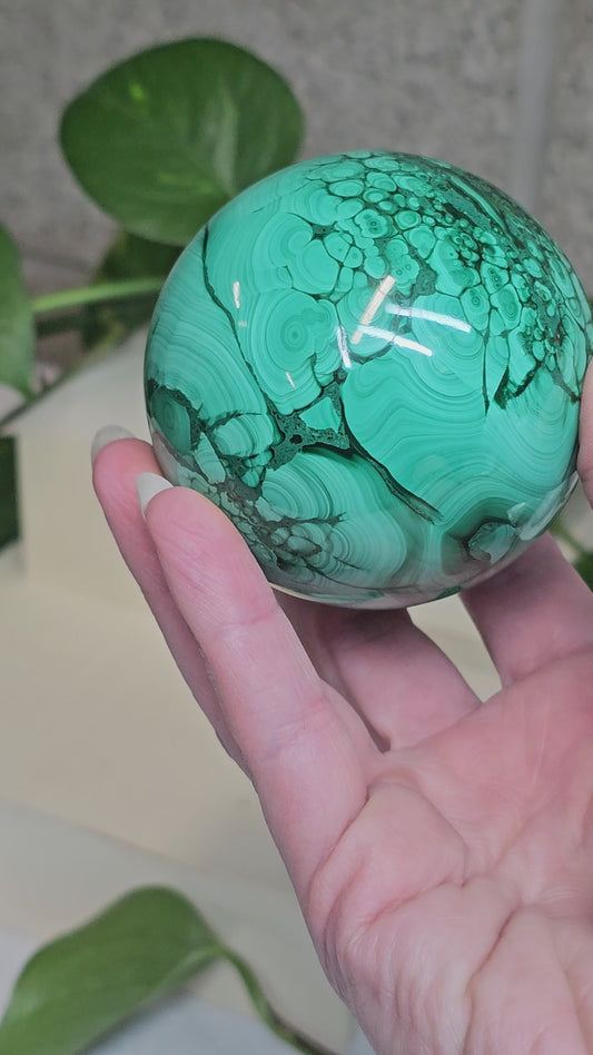 Malachite Sphere