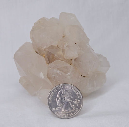 China Backbone Quartz Crystal Cluster