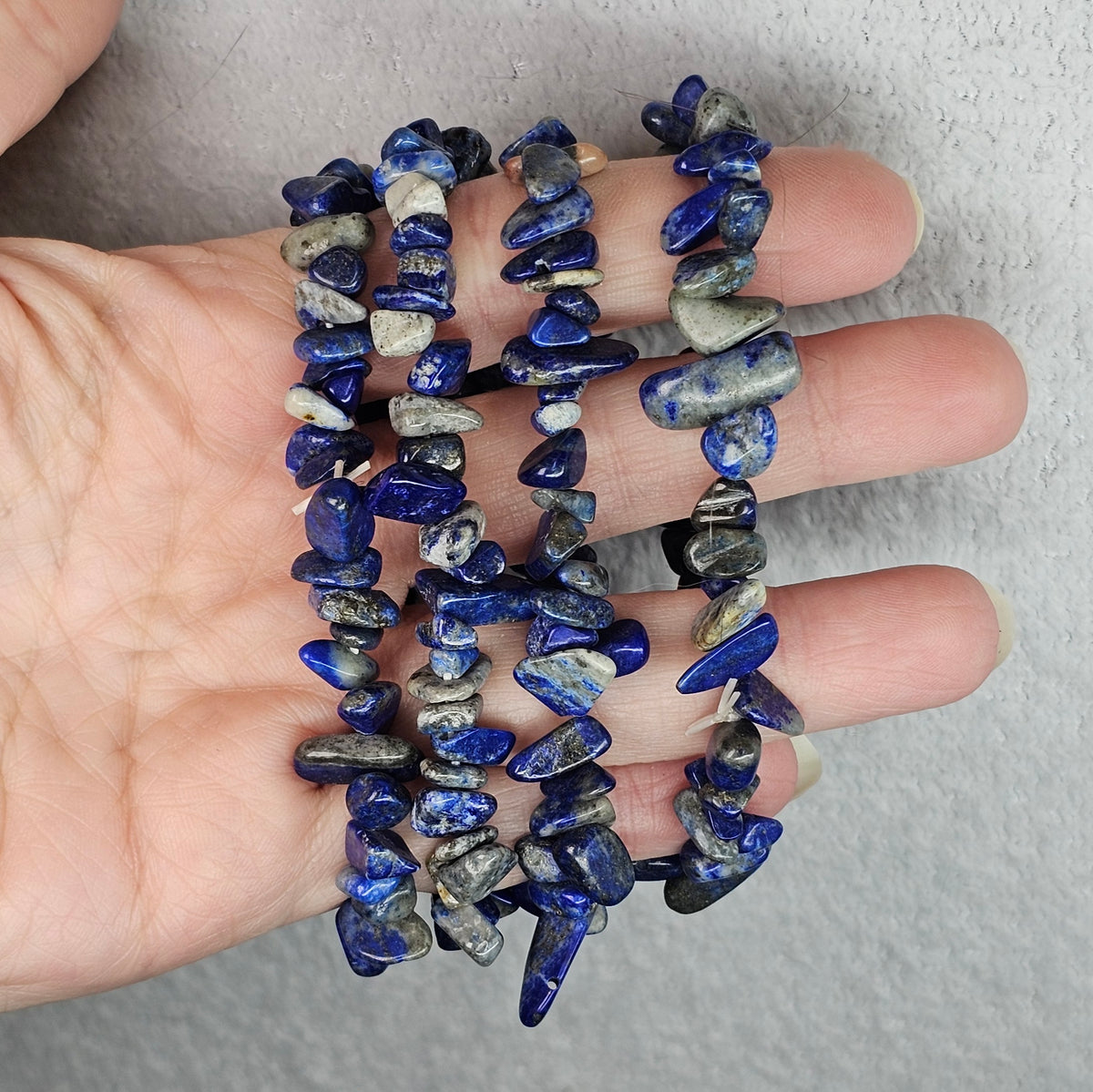 Lapis Lazuli Chip Bracelet