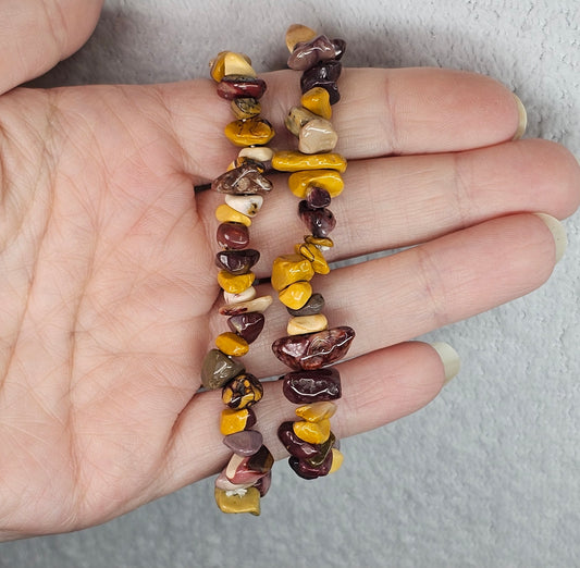 Mookaite Chip Bracelet