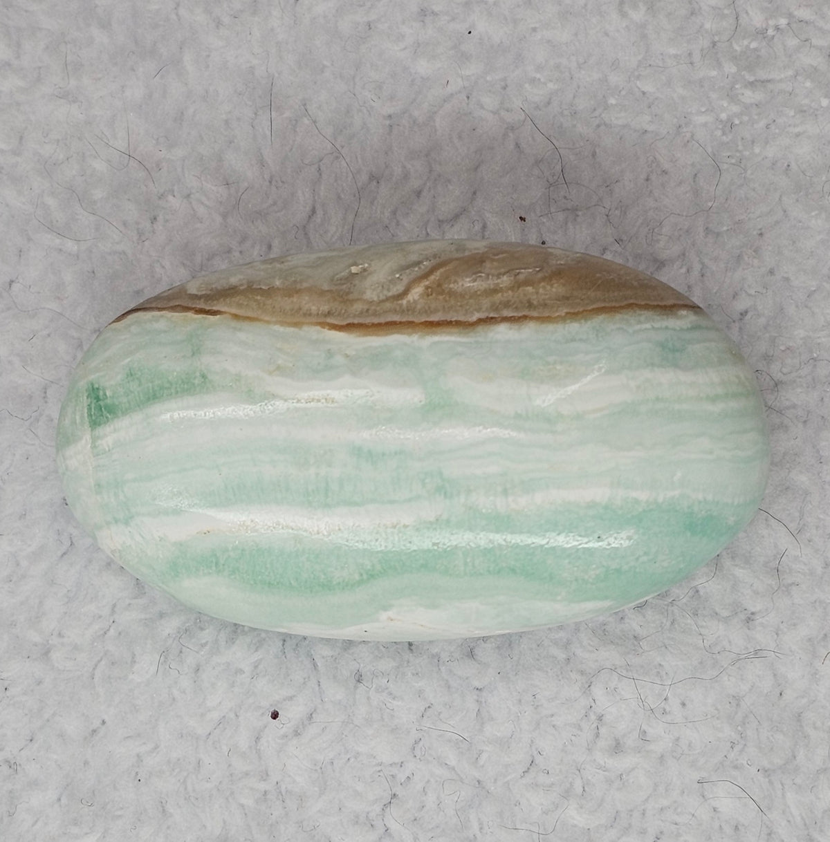 Caribbean Calcite Palm Stone B775