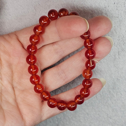 Carnelian Bracelet - 8mm