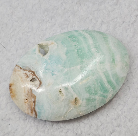 Caribbean Calcite Palm Stone B768
