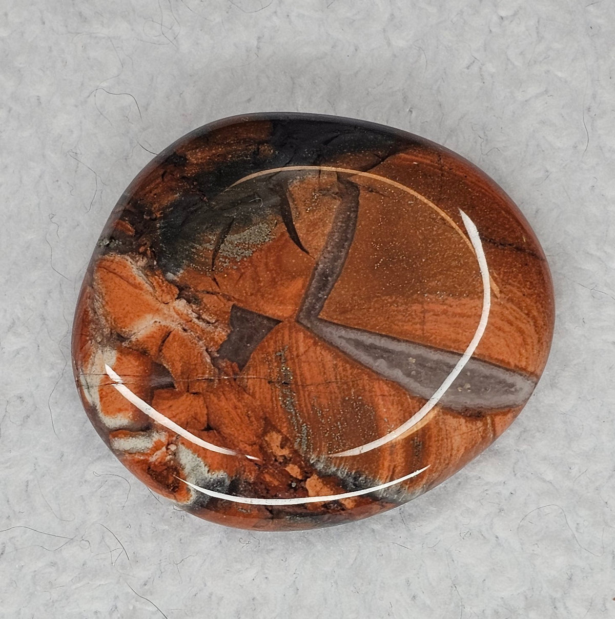 Brecciated Jasper Palm Stones