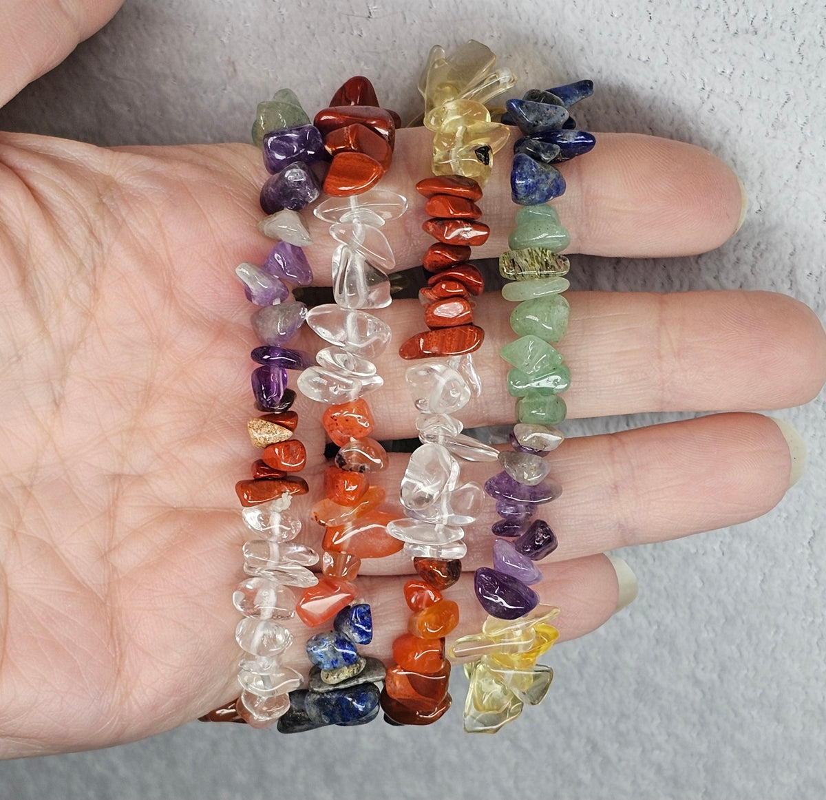Chakra Chip Bracelet
