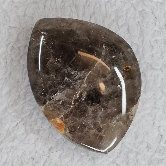 Smoky Quartz Palm Stone