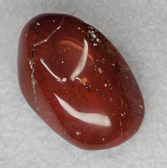 Red Jasper Palm Stones