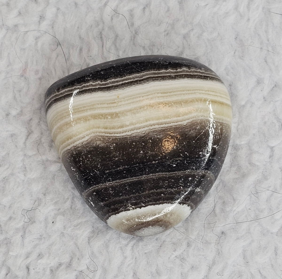 Zebra Calcite Cabochon