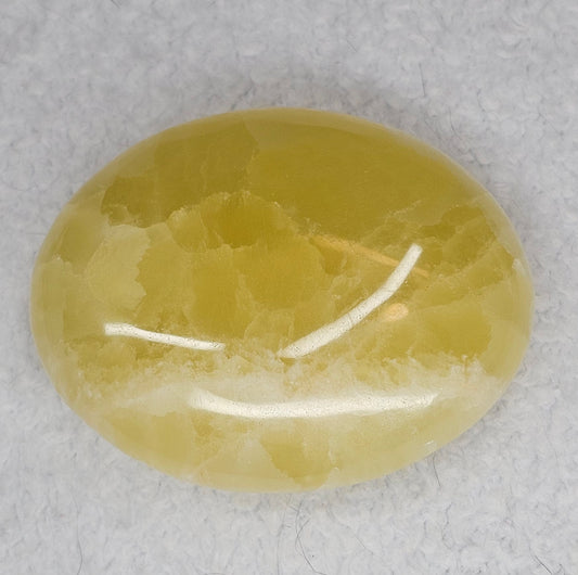 Lemon Calcite Palm Stones