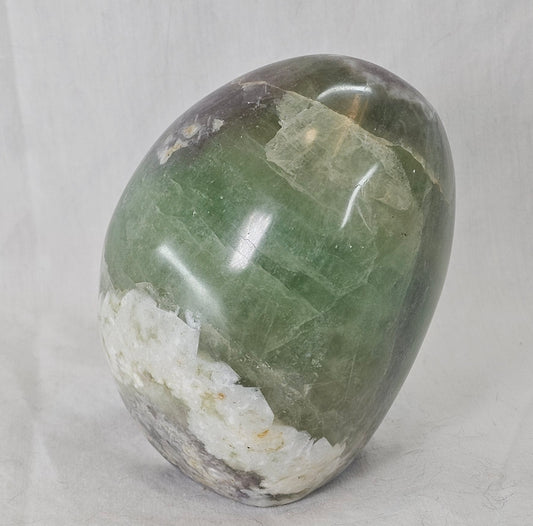 Green/Purple Fluorite Free Form  (Bright UV Reaction)