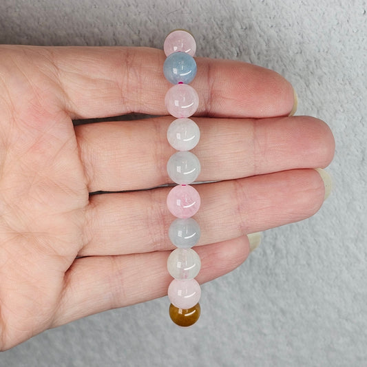 Morganite Bracelet - 8mm